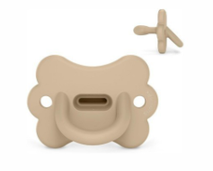 SUAVINEX SUCCHIETTO SILICONE XS PRO BUTTERFLY 0-6 MESI BEIGE